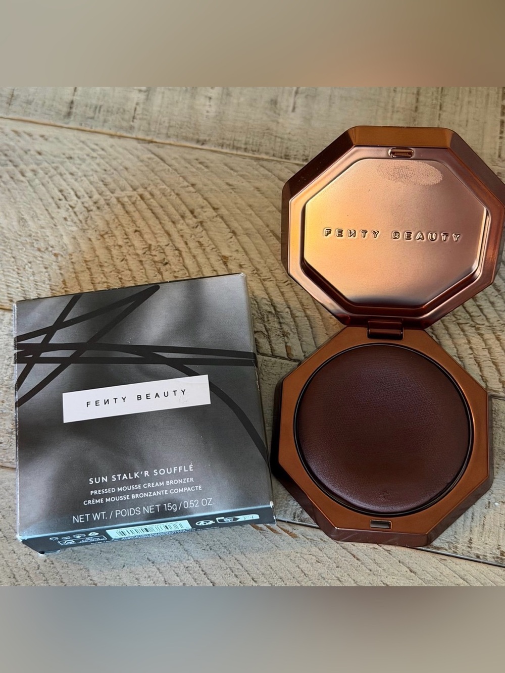 FENTY BEAUTY Sun Stalk’r Soufflé Pressed Mousse Cream Bronzer + Free Gift